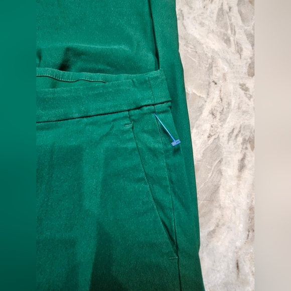Carolina Belle Emerald Green Stretch Trousers Women’s Size 8 - Picture 2 of 9
